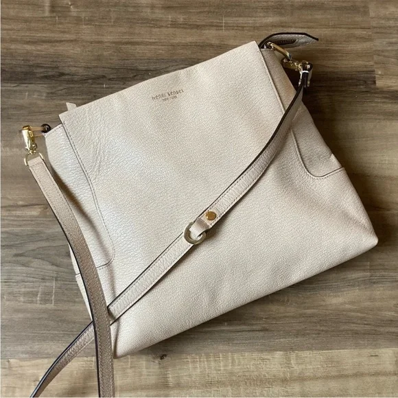 [Henri Bendel] Saffiano Leather Wyatt Crossbody Purse - Picture 9 of 15